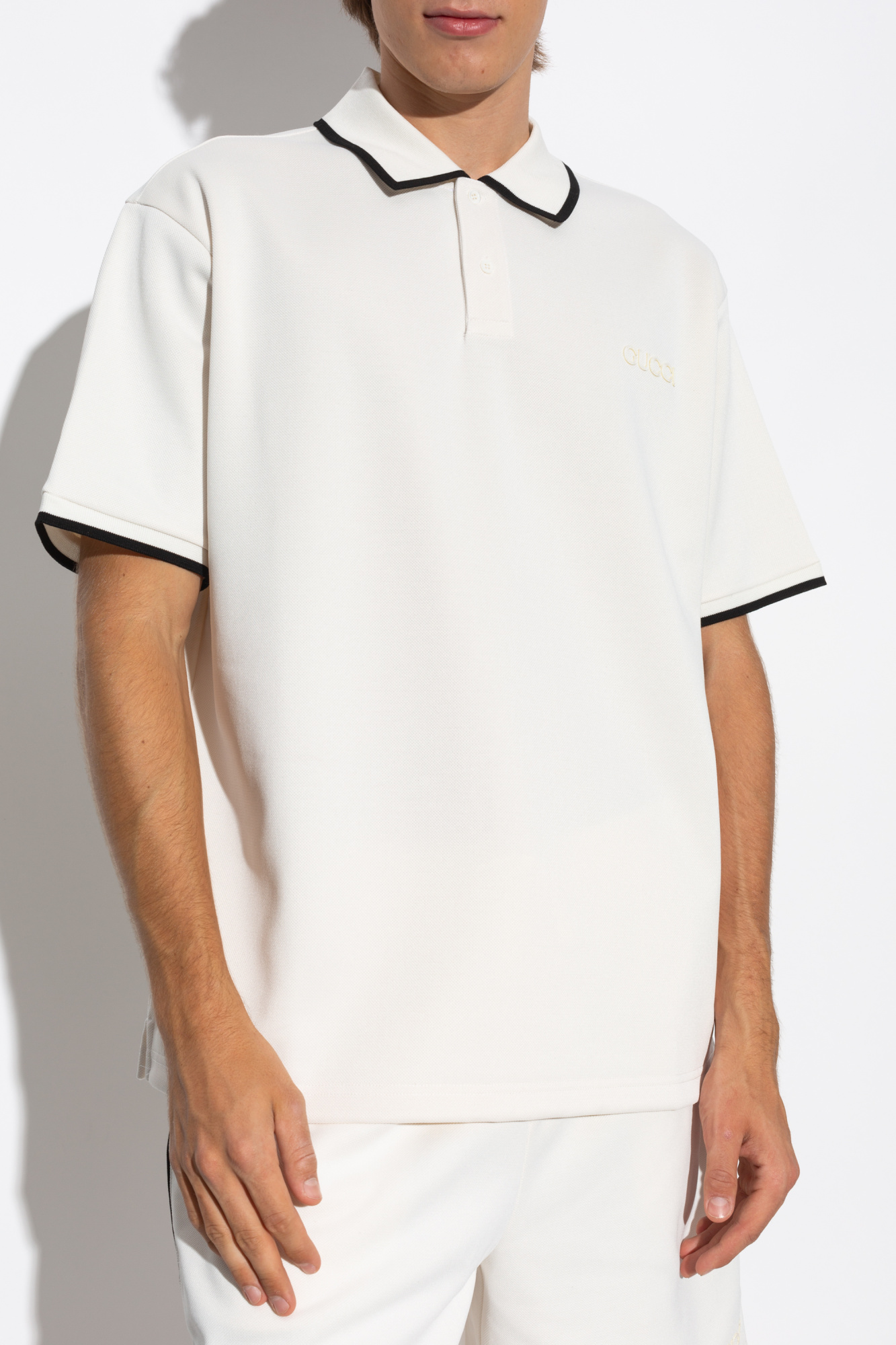 Gucci Polo with logo | Men's | Vitkac